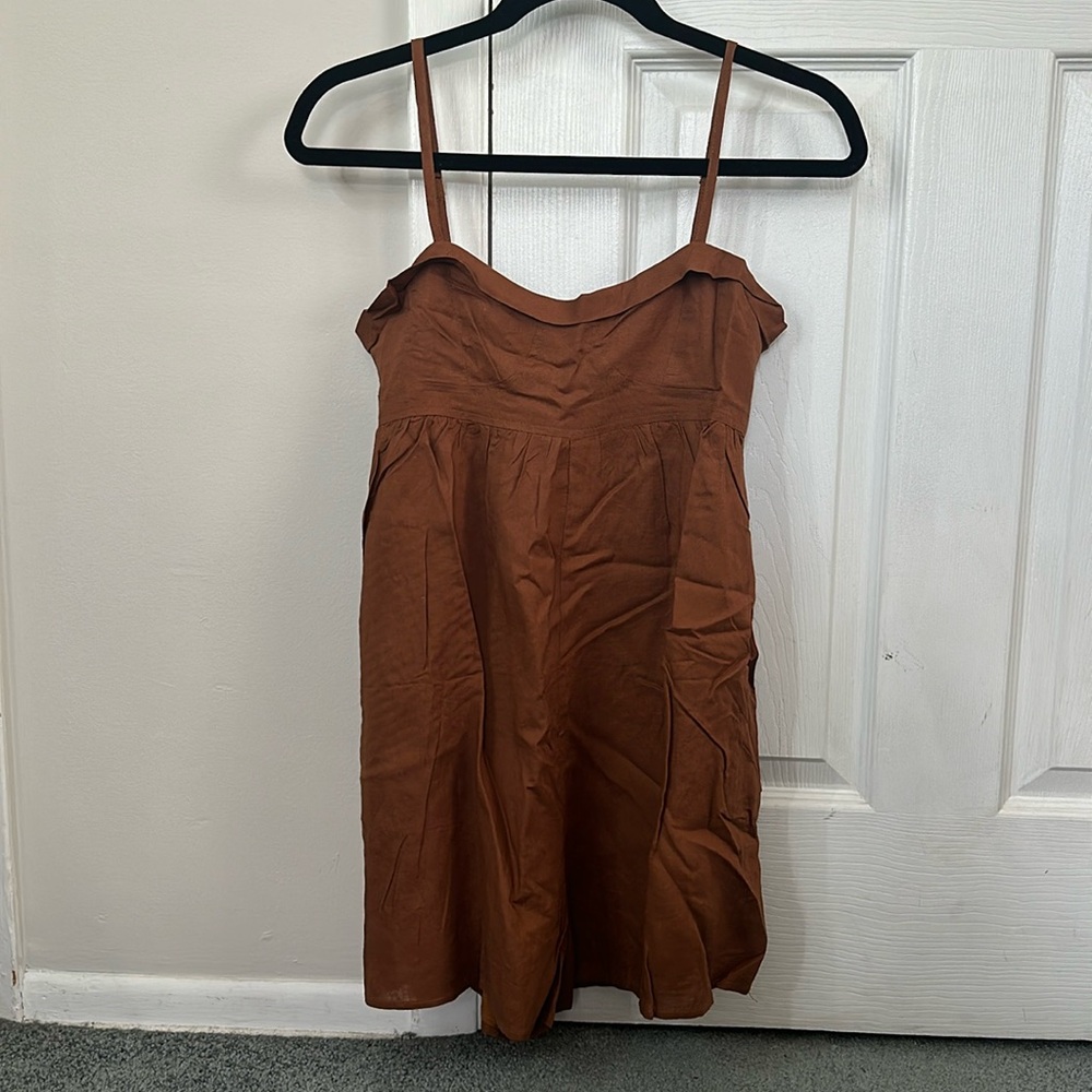 Brown romper